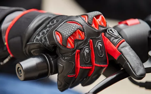 Manusi barbati Racing/Naked Seventy SD-N47 negru/rosu