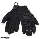 Manusi barbati Naked/Adventure vara Seventy model SD-N60 Two Stroke culoare: negru - degete tactile - Negru