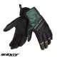 Manusi barbati Naked/Adventure vara Seventy model SD-N60 Two Stroke culoare: negru/verde/rosu - degete tactile - Negru/verde/rosu