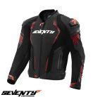 Geaca barbati Racing Seventy all season/iarna model SD-JL24 Spoiler culoare: negru/rosu - Negru/rosu