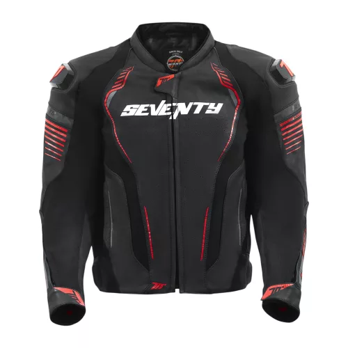 Geaca barbati Seventy SD-JL24 Spoiler negru/rosu