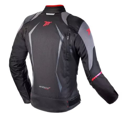 Geaca dama Racing Seventy SD-JR49 negru/rosu