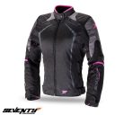 Geaca femei Racing Seventy vara/iarna model SD-JR49 culoare: negru/roz - Negru/roz