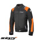 Geaca barbati Racing vara Seventy model SD-JR52 culoare: negru/portocaliu - Negru/portocaliu