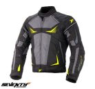 Geaca Seventy Sd-Jr55 Negru/Galben Fluor