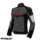 Geaca barbati Racing vara Seventy model SD-JR60 Thunder culoare: gri/rosu - Gri/rosu