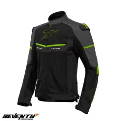 Geaca Seventy SD-JR60 Thunder negru/gri/galben fluor