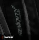 Geaca Seventy SD-JR60 Thunder negru/gri/galben fluor