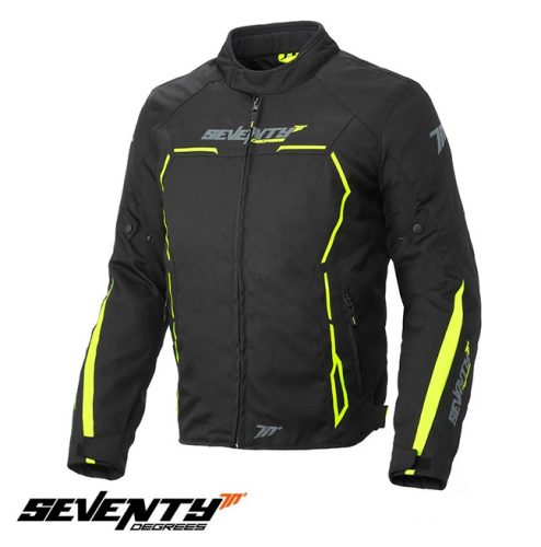 Geaca barbati Racing Seventy vara/iarna model SD-JR65 culoare: negru/galben fluor - Negru/galben fluor
