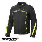 Geaca barbati Racing Seventy vara/iarna model SD-JR65 culoare: negru/galben fluor - Negru/galben fluor