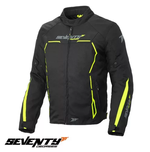 Geaca Seventy SD-JR65 negru/galben fluor