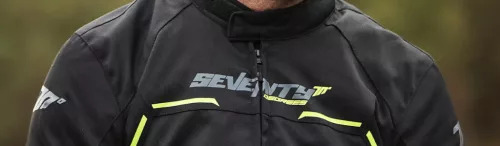 Geaca Seventy SD-JR65 negru/galben fluor