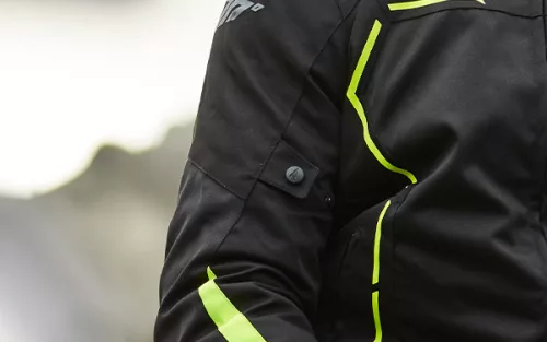 Geaca Seventy SD-JR65 negru/galben fluor