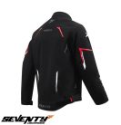 Geaca barbati Racing Seventy iarna model SD-JR65 Piston culoare: negru/rosu/alb - Negru/rosu/alb