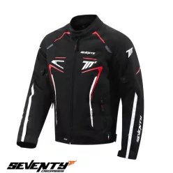 Geaca Seventy SD-JR65 Piston negru/rosu/alb