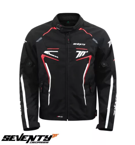 Geaca Seventy SD-JR65 Piston negru/rosu/alb