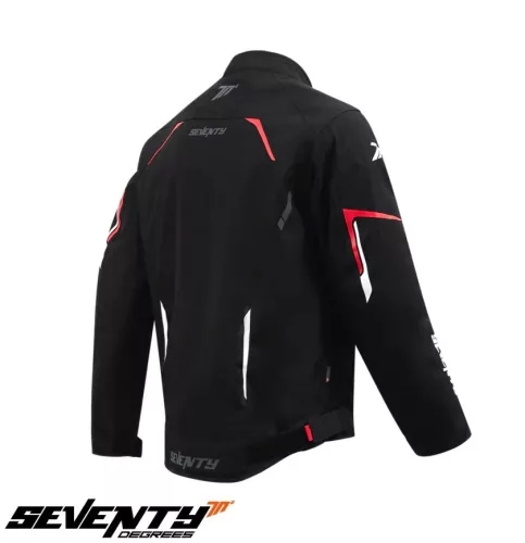 Geaca Seventy SD-JR65 Piston negru/rosu/alb