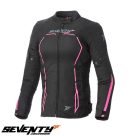 Geaca Seventy Sd-Jr67 Negru/Roz