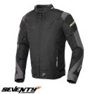 Geaca barbati Racing Seventy vara/iarna model SD-JR69 culoare: negru/galben fluor - Negru/galben fluor