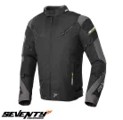 Geaca Seventy SD-JR69 negru/galben fluor