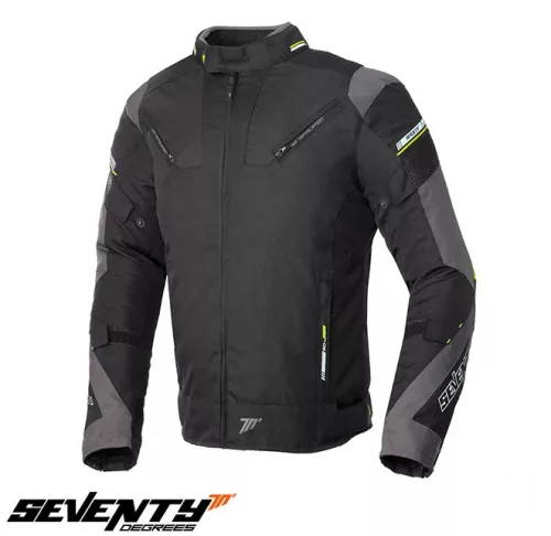 Geaca Seventy SD-JR69 negru/galben fluor