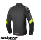 Geaca Seventy SD-JR69 negru/galben fluor
