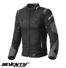 Geaca femei Racing Seventy vara/iarna model SD-JR71 culoare: negru/gri - Negru/gri