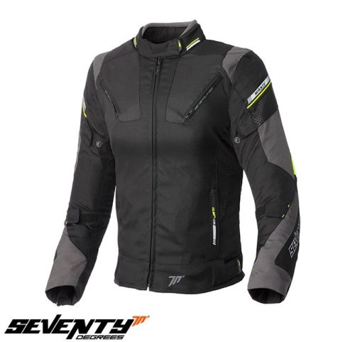 Geaca femei Racing Seventy vara/iarna model SD-JR71 culoare: negru/gralben fluor - Negru/galben fluor
