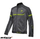 Geaca barbati Racing vara Seventy model SD-JR30-1 Mojave culoare: gri/galben fluor - Gri/galben fluor