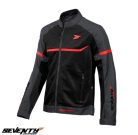 Geaca barbati Racing vara Seventy model SD-JR30-1 Mojave culoare: negru/rosu - Negru/rosu