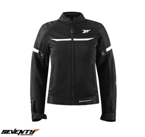 Geaca dama Seventy SD-JR302 Mojave negru/alb