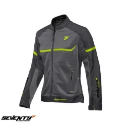 Geaca dama Seventy SD-JR302 Mojave gri/galben fluor