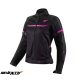 Geaca femei Racing vara Seventy model SD-JR30-2 Mojave culoare: negru/fuchsia (roz) - Negru/fuchsia (roz)