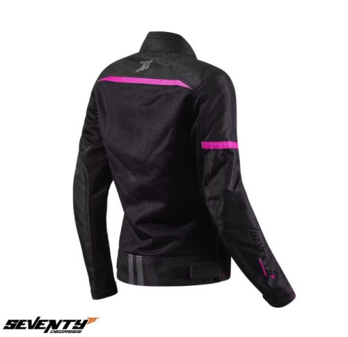 Geaca dama Racing vara Seventy SD-JR30.2 Mojave negru/fuchsia