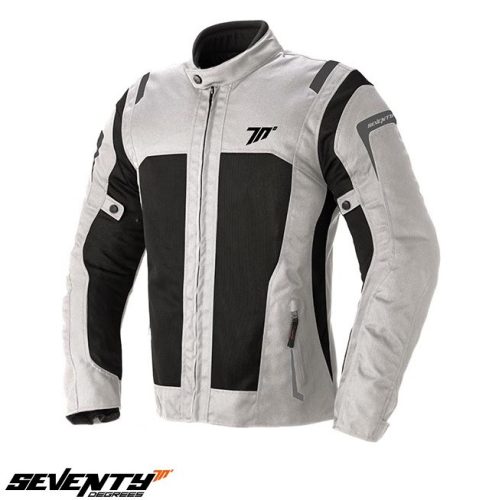 Geaca barbati Touring Seventy vara SD-JT44 alb ice/negru - Alb ice/negru