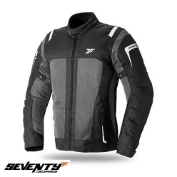 Geaca dama Seventy SD-JT46 negru/gri