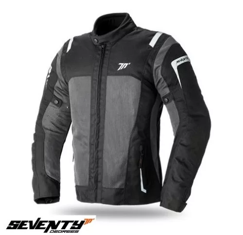 Geaca dama Seventy SD-JT46 negru/gri