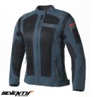 Geaca femei Touring Seventy vara model SD-JT58 culoare: albastru/negru - Albastru/negru