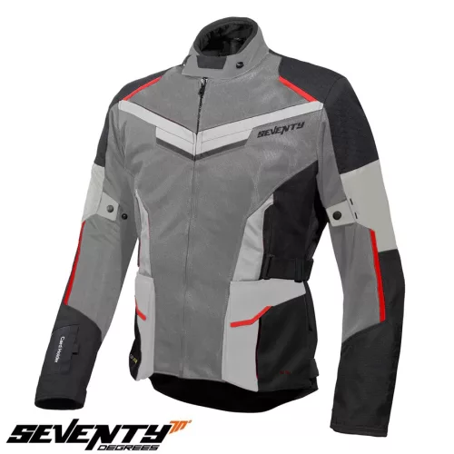 Geaca Seventy SD-JT70 Atacama negru/gri/rosu