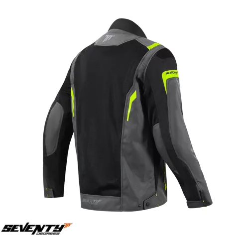 Geaca Seventy SD-JT66 Sahara gri/galben fluor