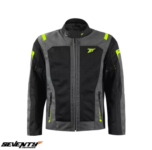 Geaca Seventy SD-JT66 Sahara gri/galben fluor