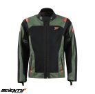 Geaca barbati Touring Seventy vara model SD-JT66 Sahara culoare: verde military/rosu - Verde military/rosu