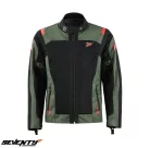 Geaca Seventy SD-JT66 Sahara verde military/rosu