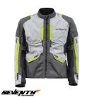 Geaca Seventy SD-JT67 Tanami negru/gri/galben fluor