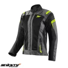Geaca dama Seventy SD-JT68 Sahara gri/galben fluor