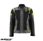 Geaca dama Seventy SD-JT68 Sahara gri/galben fluor