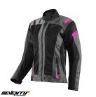 Geaca femei Touring Seventy vara model SD-JT68 Sahara culoare: gri/fuchsia (roz) - Gri/fuchsia (roz)