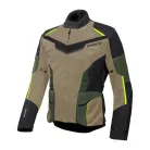 Geaca Seventy SD-JT70 Atacama nisipiu/verde/galben fluor