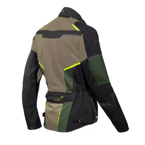 Geaca Seventy SD-JT70 Atacama nisipiu/verde/galben fluor