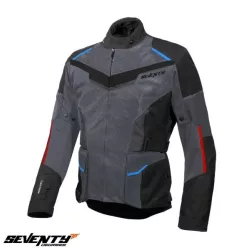 Geaca Seventy SD-JT70 Atacama gri/albastru/rosu